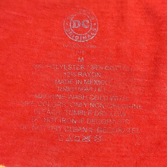 DC Comics The Flash Logo men's Tank Top, Size Medium - Picture 9 of 9